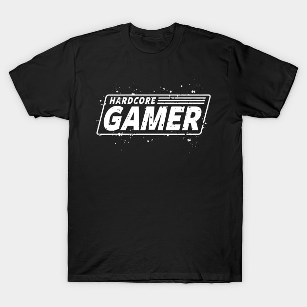 GAMING - GAMER - HARDCORE GAMER T-Shirt by Tshirt Samurai